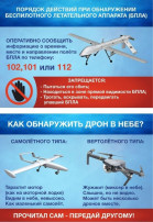 Правила поведения при обнаружении беспилотных летательных аппаратов Правила поведения при обнаружении беспилотных летательных аппаратов.